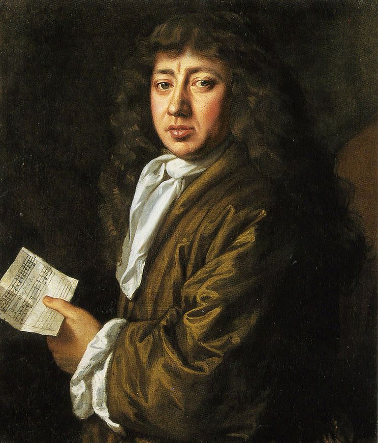 Painting of Samuel Pepys as a young man by John Hayls