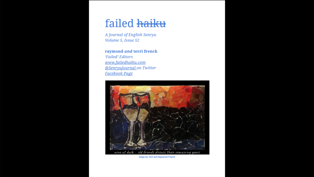 cover of Failed Haiku Issue 52 